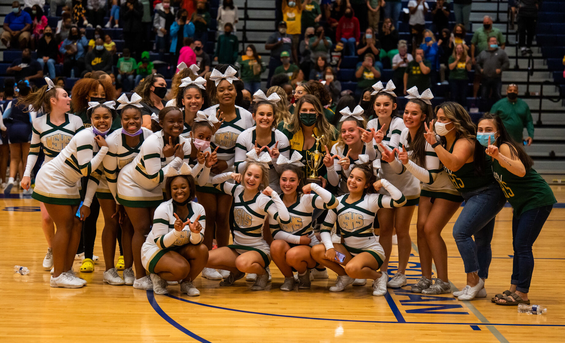 51579981102_59d5ea05f9_k.jpg. Woodbridge Senior High School cheerleaders